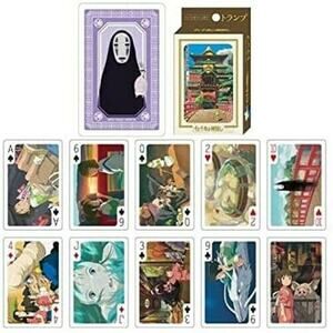 Studio Ghibli Spirited Away Playing Cards Deck Cute Anime Kawaii Gift Game